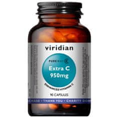 VIRIDIAN nutrition Extra C 950mg 90 kapslí 