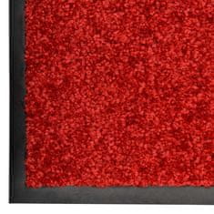 Vidaxl Rohožka pratelná červená 90 x 150 cm
