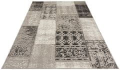 NORTHRUGS AKCE: 80x200 cm Kusový koberec Beach 103848 Taupe/Cream/Black – na ven i na doma 80x200