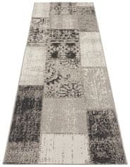 NORTHRUGS AKCE: 80x200 cm Kusový koberec Beach 103848 Taupe/Cream/Black – na ven i na doma 80x200