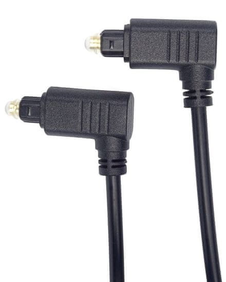 Kraftika Optický kabel toslink 90 - toslink 90, od:4mm, 2m