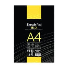 Kraftika Skicák sketch pad černý (120g/m, 20 listů) a4