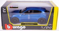 BBurago 1:24 Plus Alfa Romeo Stelvio modrá