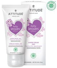 Attitude Baby leaves Zinkový krém na opruzeniny bez vůně, 75 ml