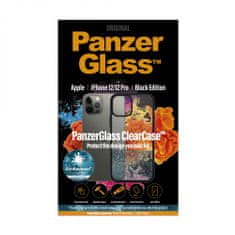 PanzerGlass ClearCase Antibacterial pro Apple iPhone 12/12 Pro 6,1″ Black Edition 0252 - rozbaleno