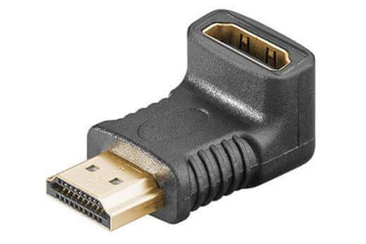 Kraftika Redukce hdmi a(m) - hdmi a(f) lomená dolů