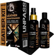 UNPASS LEATHER CARE KIT - SADA NA ČIŠTĚNÍ A PÉČI O KŮŽI