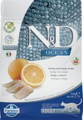 N&D OCEAN Cat GF Herring & Orange Adult 300 g