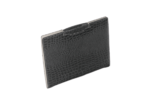 Sweetcover Pouzdro na notebook Case Greatcover - croco dark grey 15"