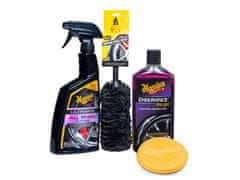 Meguiar's Wheel & Tire Kit - kompletní sada na mytí a ochranu kol a pneumatik