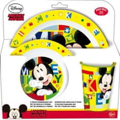 Stor Jídelní sada Mickey Mouse 3ks