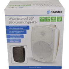 Adastra BH6V-B nástěnný 6,5" reproduktor, 100V, černý