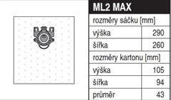 Jolly - MaT Elektra Sáčky do vysavače ML2 MAX a Hepa filtr