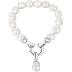 JwL Luxury Pearls Náramek z pravých bílých perel JL0560