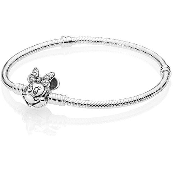 Pandora Stříbrný náramek Disney Minnie 597770CZ