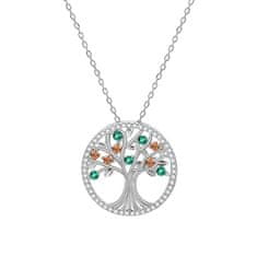 Beneto Stříbrný náhrdelník se stromem života AGS1139/47