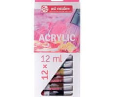 Kraftika Akrylové barvy talents art creation sada (12x12ml)