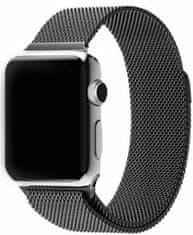 Daklos Nerezový ocelový řemínek na Apple Watch - Black - 42 / 44 mm