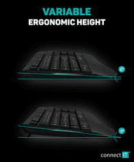 Connect IT Combo, CZ/SK, černá (CKM-7803-CS)