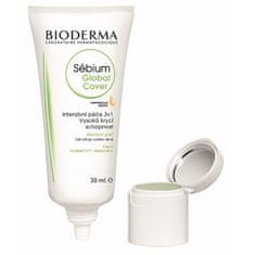 Bioderma Krycí krém a korektor na akné Sébium Global Cover (Intensive purifying care Hight Coverage) 30 ml +