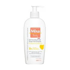 Mixa Extra vyživující mycí Baby gel na tělo a vlásky 5% 400 ml