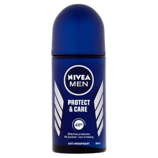 Nivea Kuličkový antiperspirant pro muže Protect & Care 50 ml