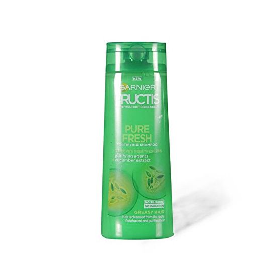 Garnier Posilující šampon na rychle se mastící vlasy Fructis (Pure Fresh Purifying Shampoo)