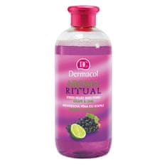 Dermacol Antistresová pěna do koupele hrozny s limetkou Aroma Ritual 500 ml