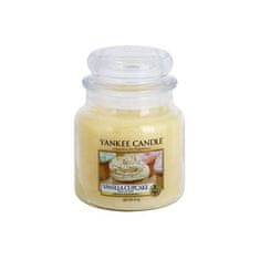 Yankee Candle Vonná svíčka Classic střední Vanilla Cupcake 411 g