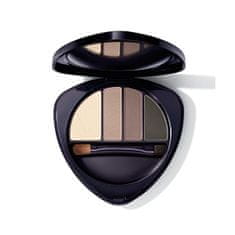 Dr. Hauschka Paletka pro líčení očí a obočí (Eye & Brow Palette) 5,3 g (Odstín 01 Stone)