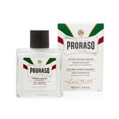 Proraso Balzám po holení pro citlivou pokožku se zeleným čajem White (After Shave Balm) 100 ml