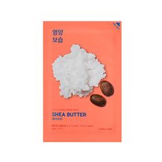 Holika Holika Vyživující plátýnková maska s bambuckým máslem Shea Butter (Pure Essence Mask Sheet) 23 ml