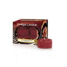 Yankee Candle Aromatické čajové svíčky Crisp Campfire Apples 12 x 9,8 g