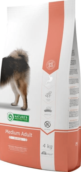 Nature's Protection Dog Dry Adult Medium 4 kg