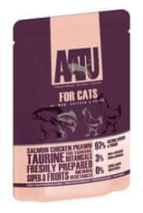 Aatu Cat Salmon n Chicken n Prawn kaps. 85g