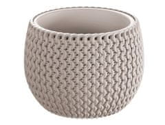 Obal na květník SPLOFY BOWL 2v1 plastový matný d29x19cm