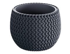 Prosperplast Obal na květník SPLOFY BOWL 2v1 plastový matný d18x14cm