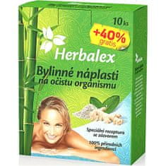 Herbamedicus Bylinné náplasti na očistu organismu 10+40% GRATIS 14 x 9 g