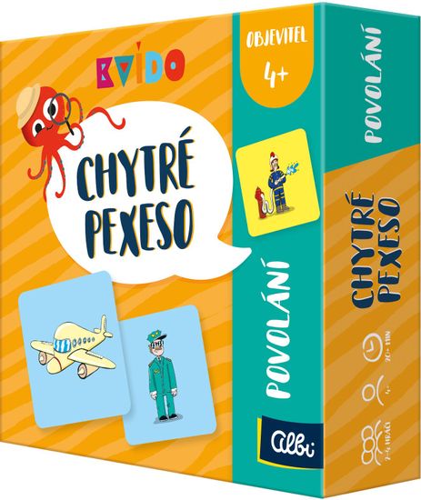 Albi Kvído - Chytré pexeso - povolání