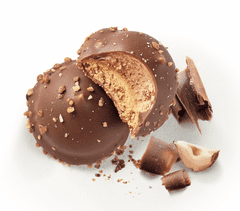 Sušenky s mléčnou čokoládou a lískovými oříšky Perle Praliné, 90g