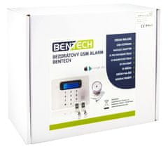 Bentech GSM alarm bezdrátový 30C