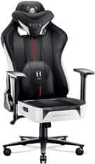 Diablo Chairs X-Player 2.0, černá/bílá (5902560337754)