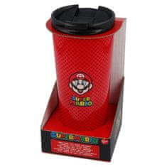 Stor Luxusní nerezový termohrnek na horké nápoje SUPER MARIO, 425ml, 00382