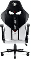 Diablo Chairs X-Player 2.0, XL, černá/bílá (5902560337785)