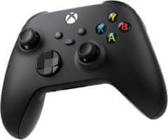 Microsoft Xbox Wireless Controller + adaptér pro Windows, černá (1VA-00002) - použité