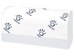 papírové ručníky skládané ZZ 2-vr.bílé 3990 ks 
