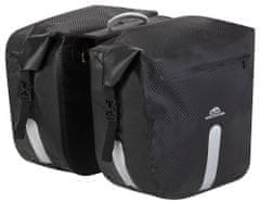 Dutch Mountains Taška na kolo Bicycle Bag Double Black