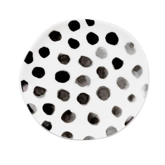 Decor By Glassor Čajový talířek s puntíky