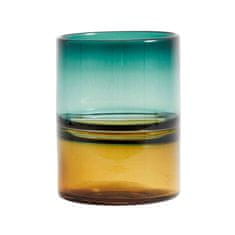 Decor By Glassor Skleněná váza s barevným přechodem