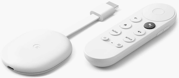 multimediální přehrávač google chromecast 4 google tv Bluetooth wifi hdmi usbc hdr vysoký dynamický rozsah hlasové ovládání google assistant dálkový ovladač